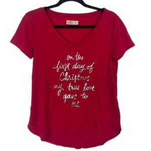 Hollister holiday t-shirt